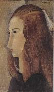 Amedeo Modigliani Portrait of Jeanne Hebuterne (mk39) oil on canvas